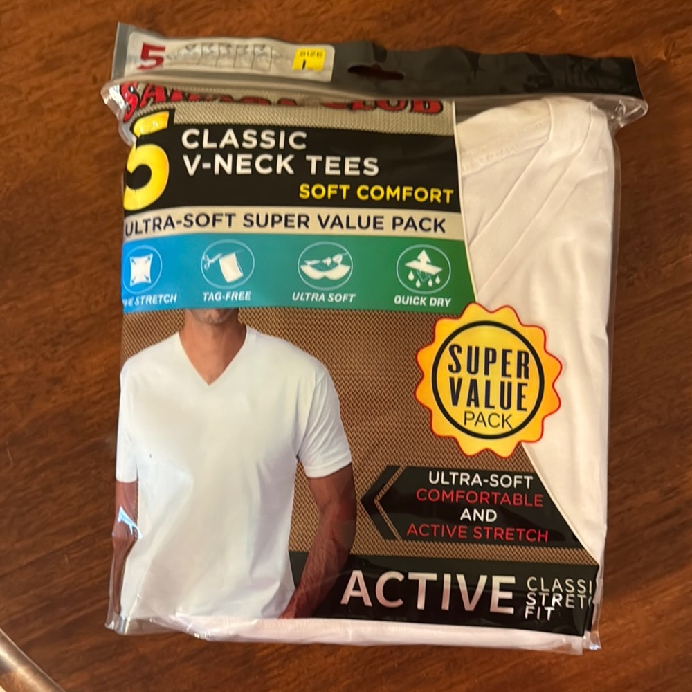 Sahara club V neck tee shirts